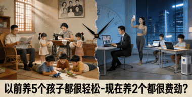 以前養5個孩子都很輕松-現在養2個都很費勁？-愛分享導航